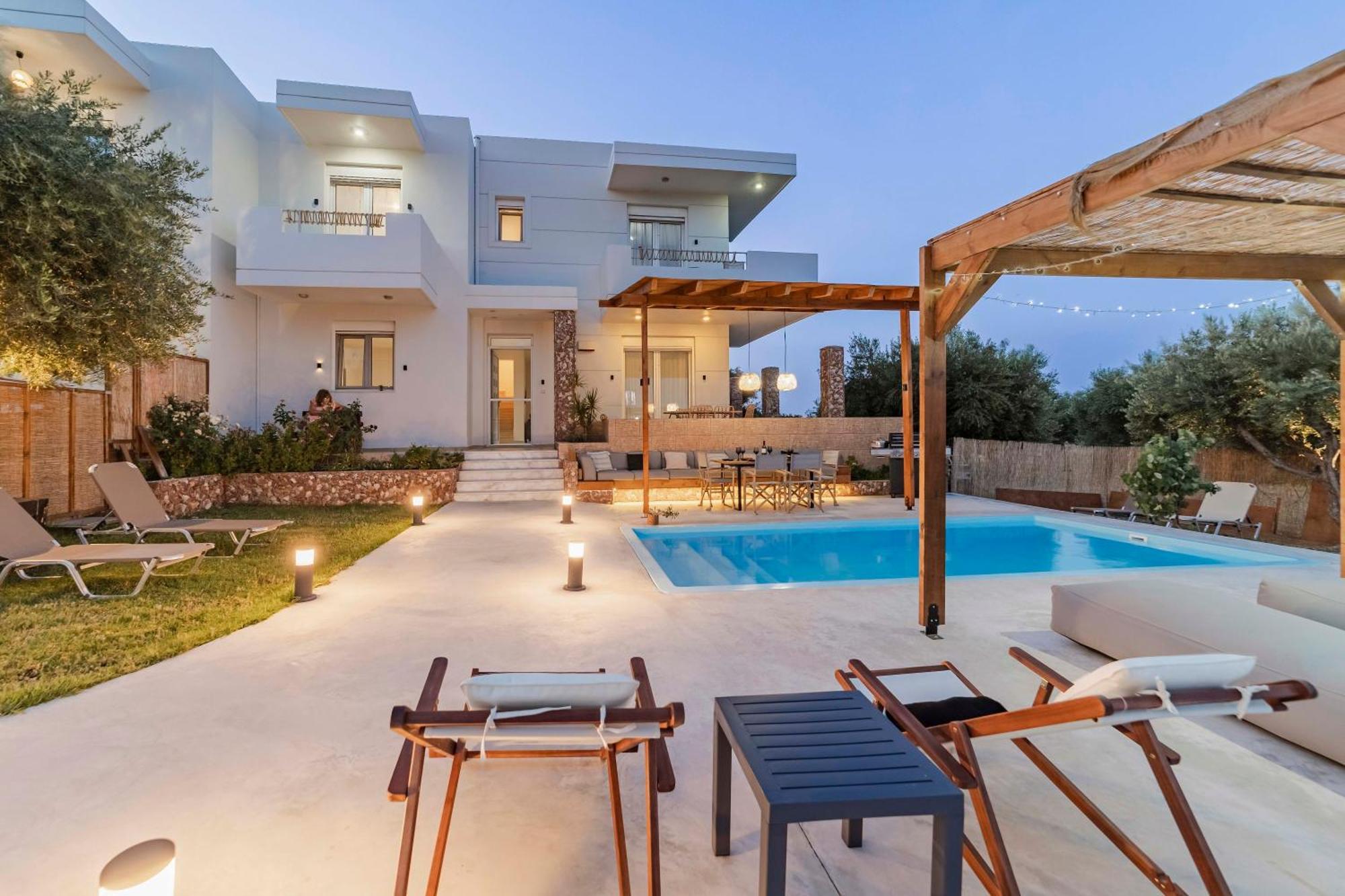 Villa Tranquility Psinthos Экстерьер фото