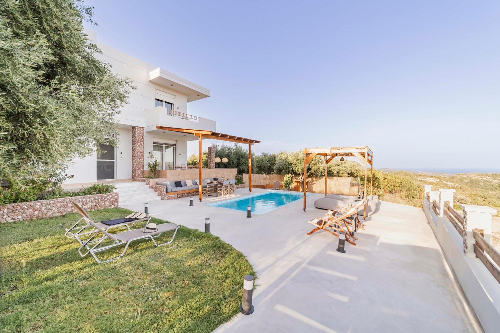 Villa Tranquility Psinthos Экстерьер фото