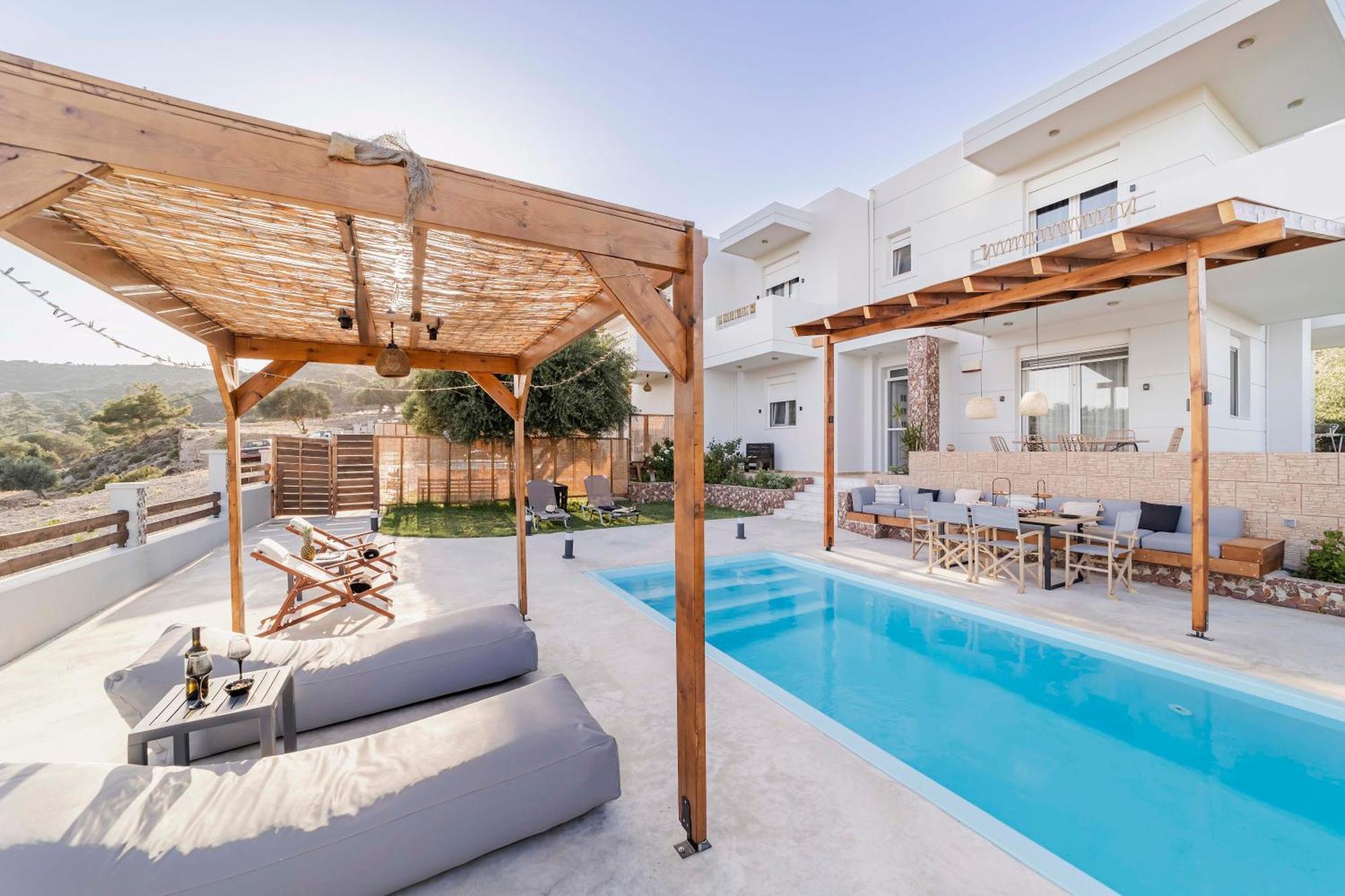 Villa Tranquility Psinthos Экстерьер фото