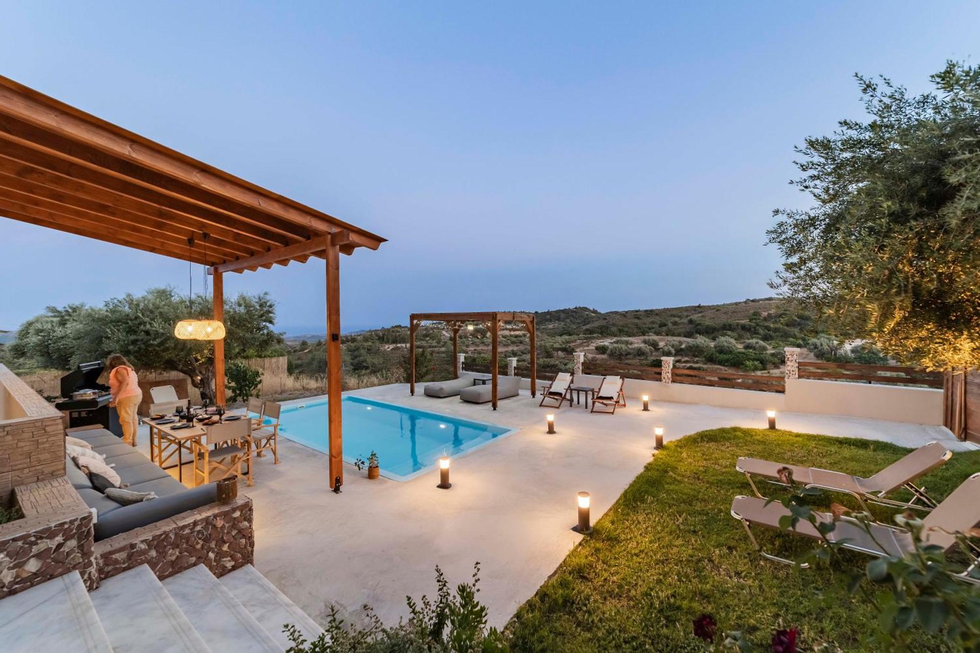 Villa Tranquility Psinthos Экстерьер фото