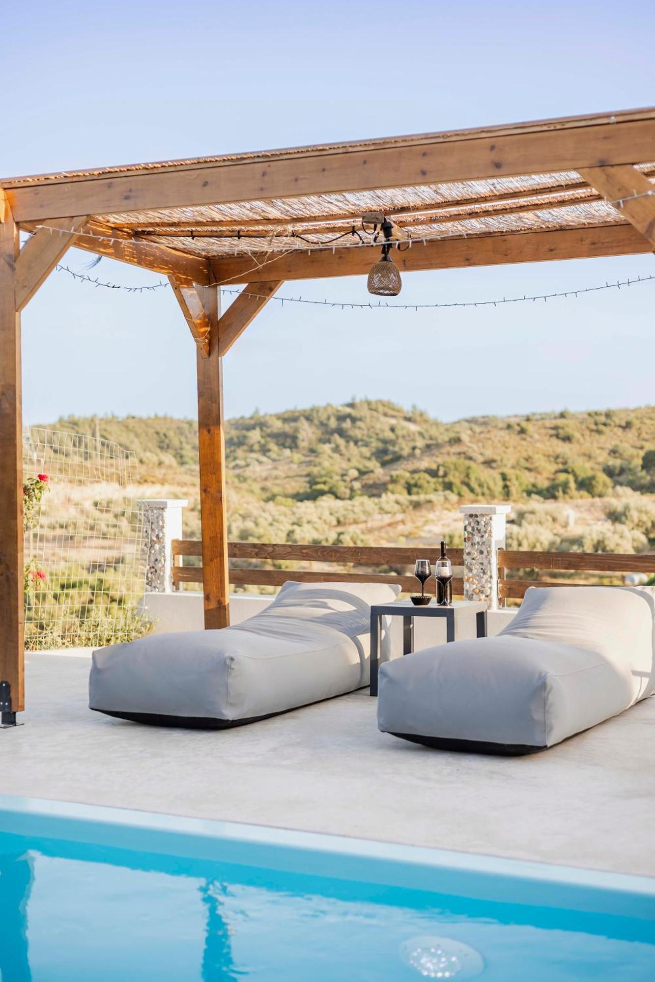 Villa Tranquility Psinthos Экстерьер фото
