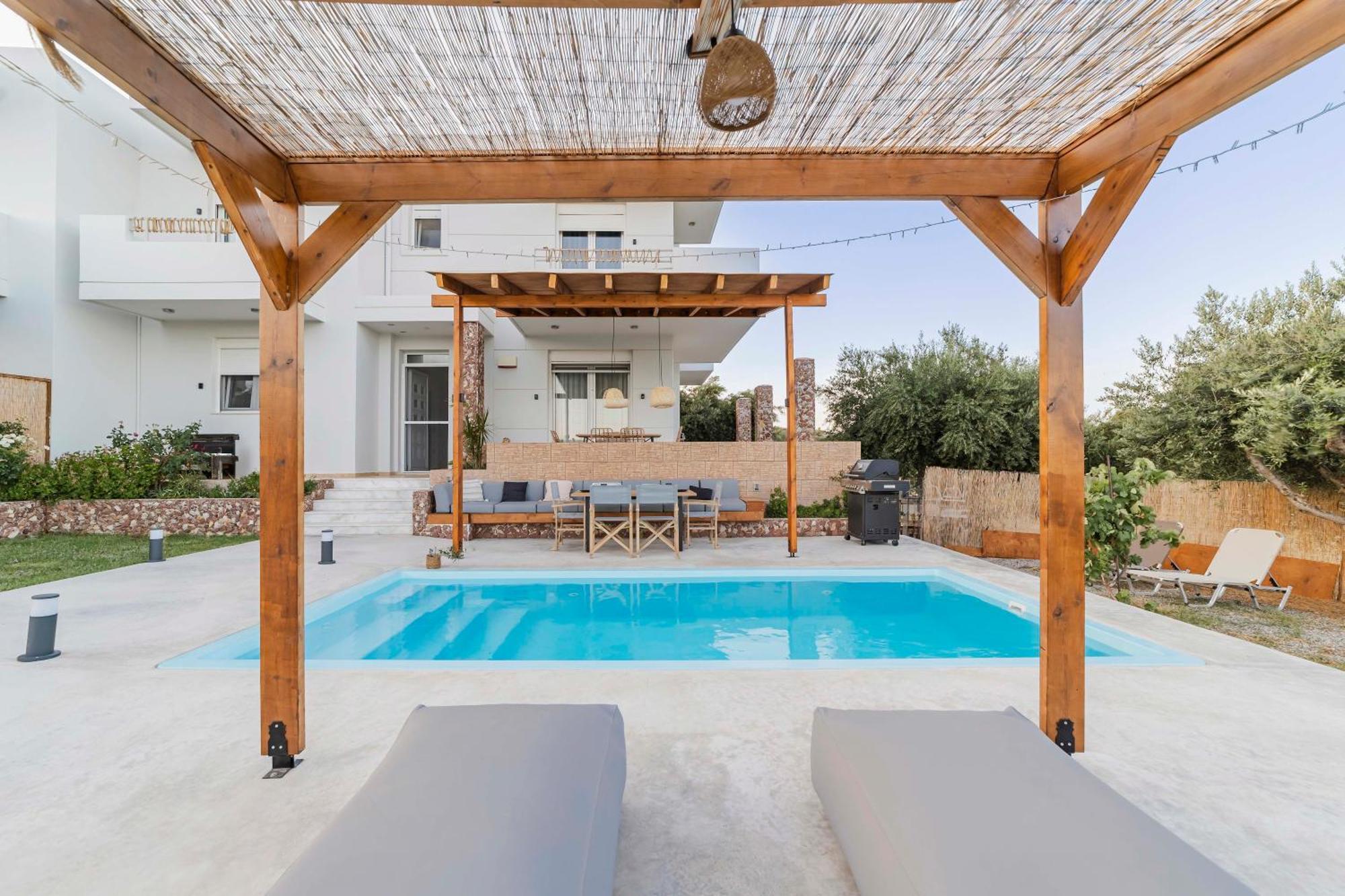 Villa Tranquility Psinthos Экстерьер фото